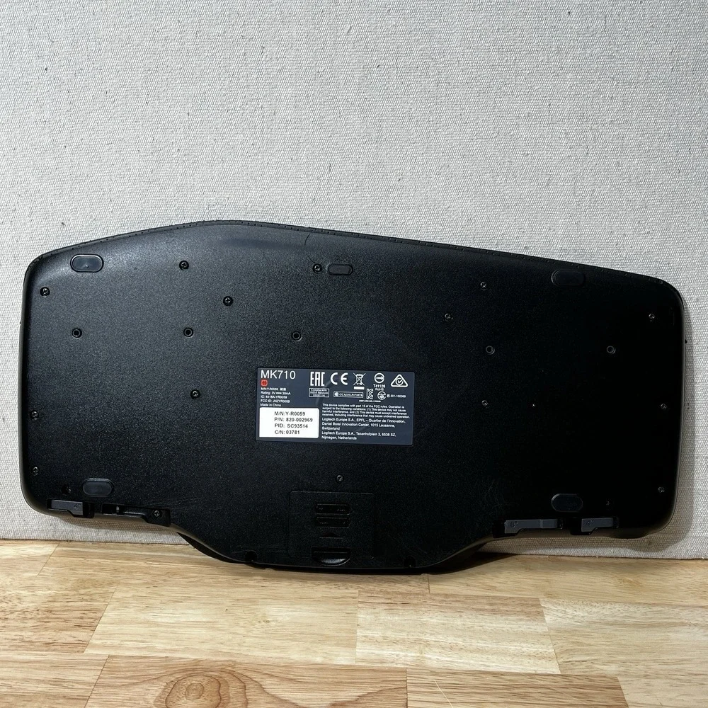 Logitech MK710 Wireless Keyboard Y-R0059 Unifying Receiver‎ Tested Working READ